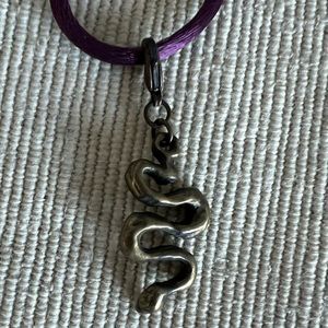 Elizabeth & James for Robert Lee Morris Snake Necklace